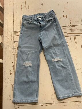 H&M Light Blue High-Rise Denim Jeans